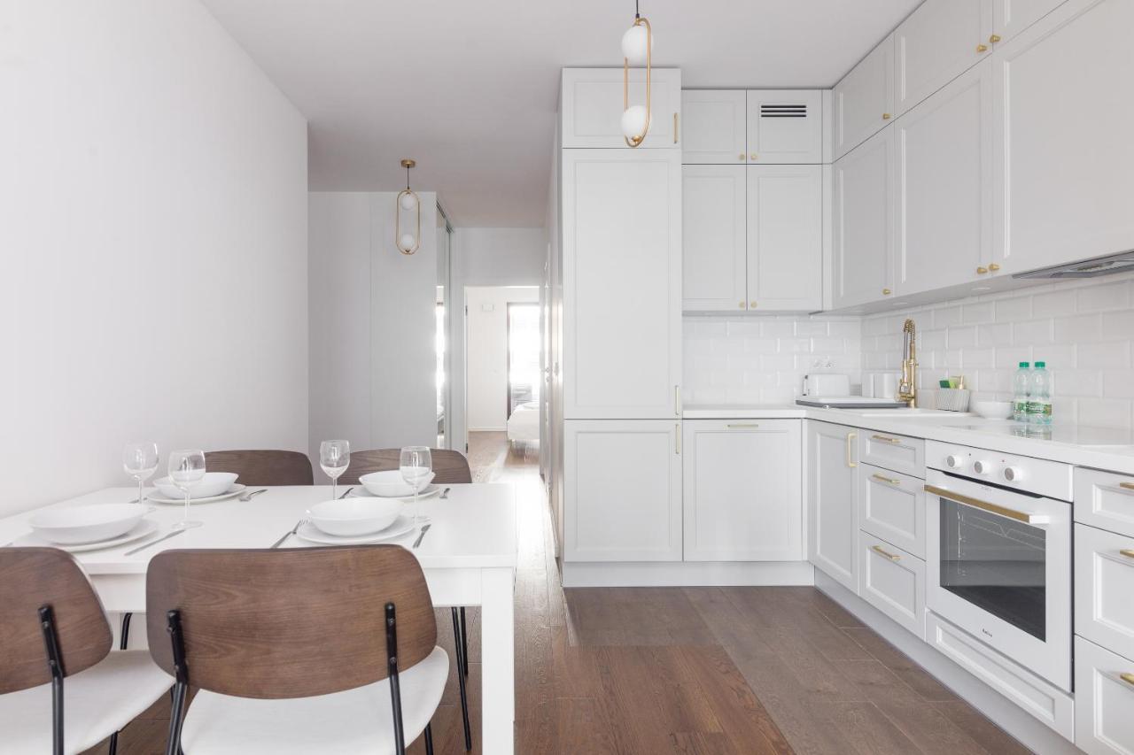 Burakowska Pastel Elegant Apartment 바르샤바 외부 사진
